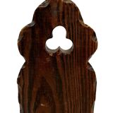 Vintage Spanish chair stool brutalist design