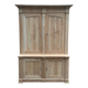 Two-part cherry wood sideboard