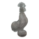 Zoomorphic carafe (28 cm) in Italian frosted glass - 1970s