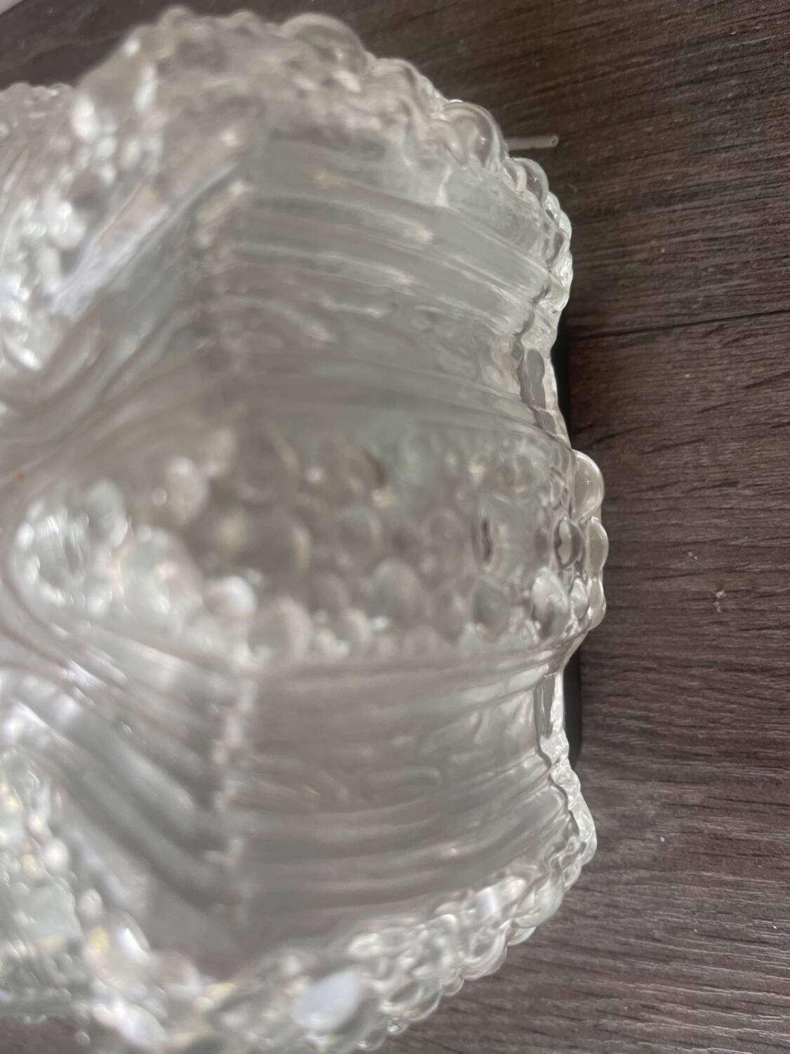 Crystal Glass Sconces Set of 12 by Staff Germany 1970’s