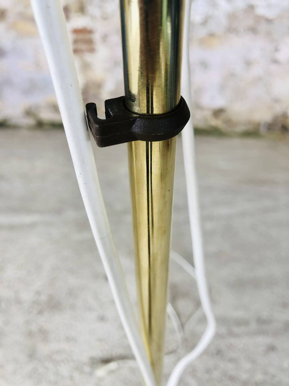 Vintage adjustable floor lamp by Vrieland design, circa 70's/80's