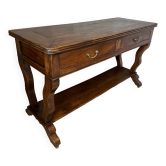 Table de drapier en noyer