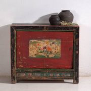 Buffet ancien peint en bois de pin – Chine, circa 1930
