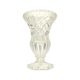 Vintage Vase Bohemian Crystal Diamond Pattern Medici 23cm