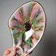 Pair of multicoloured glazed ceramic studio dishes, vintage 1960s.