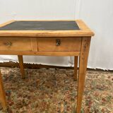 Bureau ancien en bois rénové