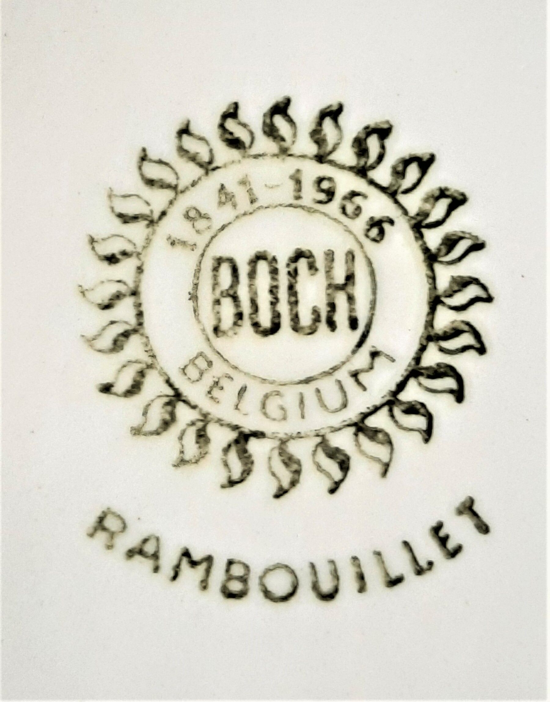 Boch Rambouillet Vintage 68' 2 dishes Oval