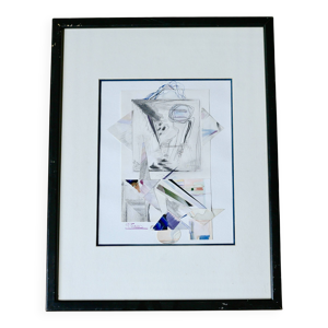 Tableau années 80 / - papier