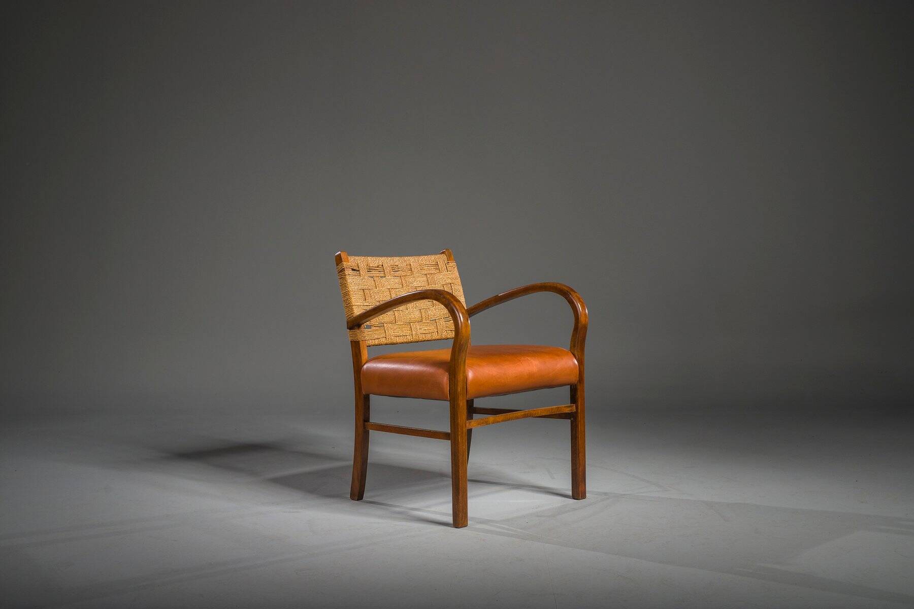 Fauteuil Bauhaus par Axel Larsson pour Bodafors, 1930