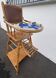 Vintage wooden high chair