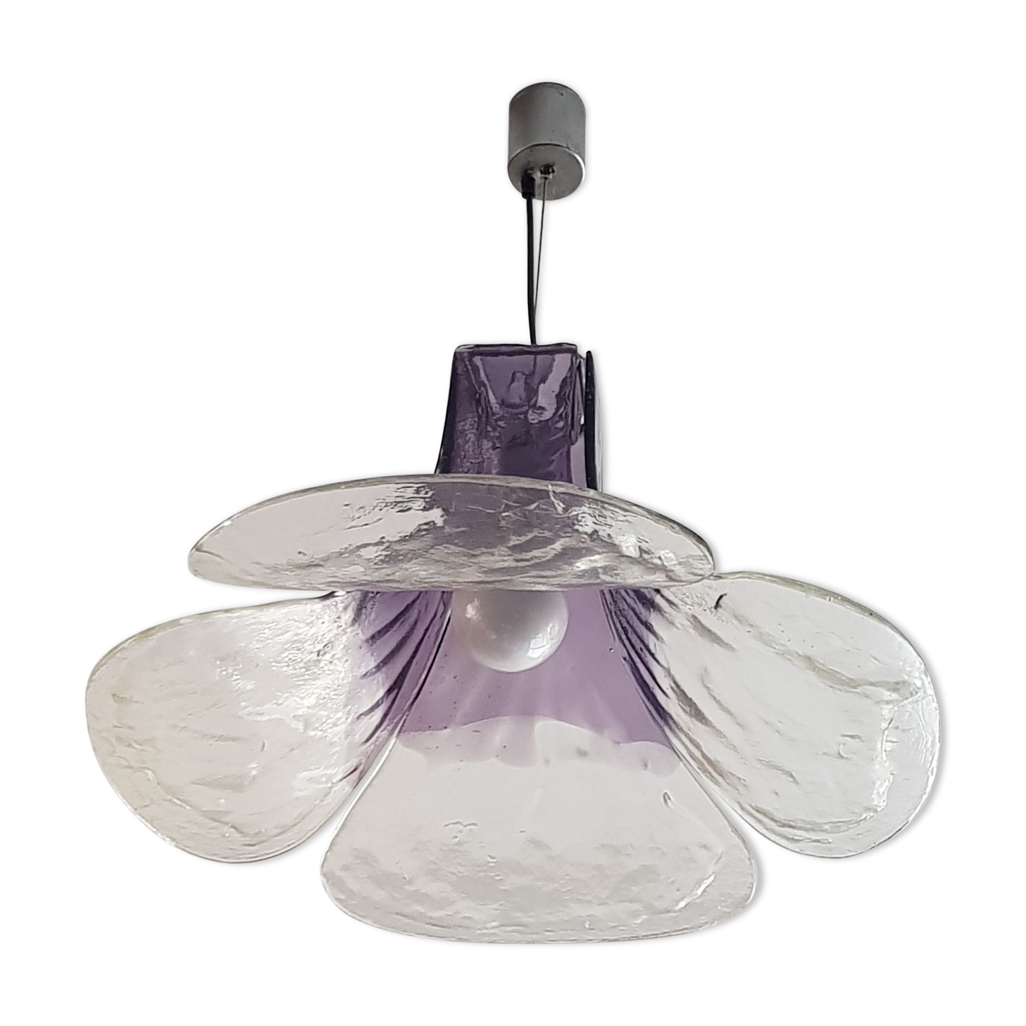 Chandelier carlo nason model ls185 lamp mazzega murano
