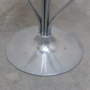 Danish modern pair of bar stools by Piet Hein for Fritz Hansen, 1960s