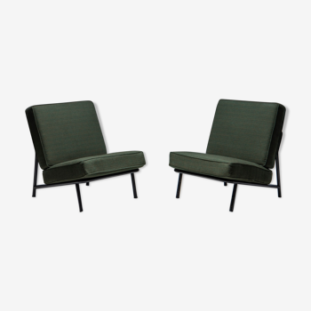 2 'DUX 013' Easy Chairs, Alf Svensson, 1960's