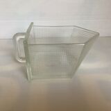 Old thick glass drawer tray