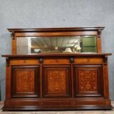 Mercier and Chaleyssin in Lyon: sideboard in marquetry stamped