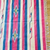 Kelim Collection cotton rug made in India, 20th century