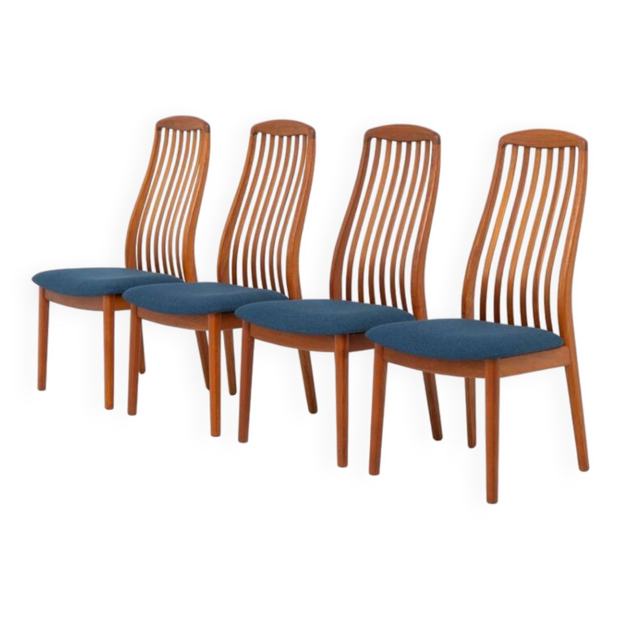 Ensemble de 4 chaises à repas par Kai Kristiansen pour Schou Andersen