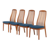 Set of 4 dining chairs by Kai Kristiansen for Schou Andersen