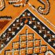 Wine Red & Orange Classic Vintage Kilim Rug, 171x289Cm