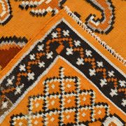 Wine Red & Orange Classic Vintage Kilim Rug, 171x289Cm