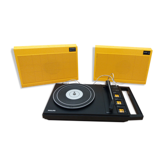 Tourne disques Philips 200 vintage 70