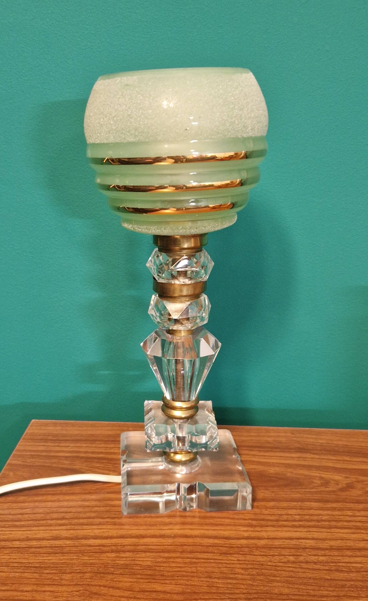 1950' Lamp / Baccarat Base