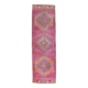 3x10 Oriental Pink Wool Turkish Runner Rug, 89x295Cm SK 18196