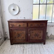 Meuble de rangement confiturier art populaire savoyard 1950