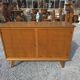 Vintage Scandinavian oak buffet style
