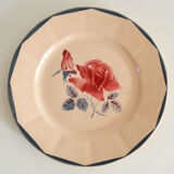4 assiettes plates Digoin modèle 9178