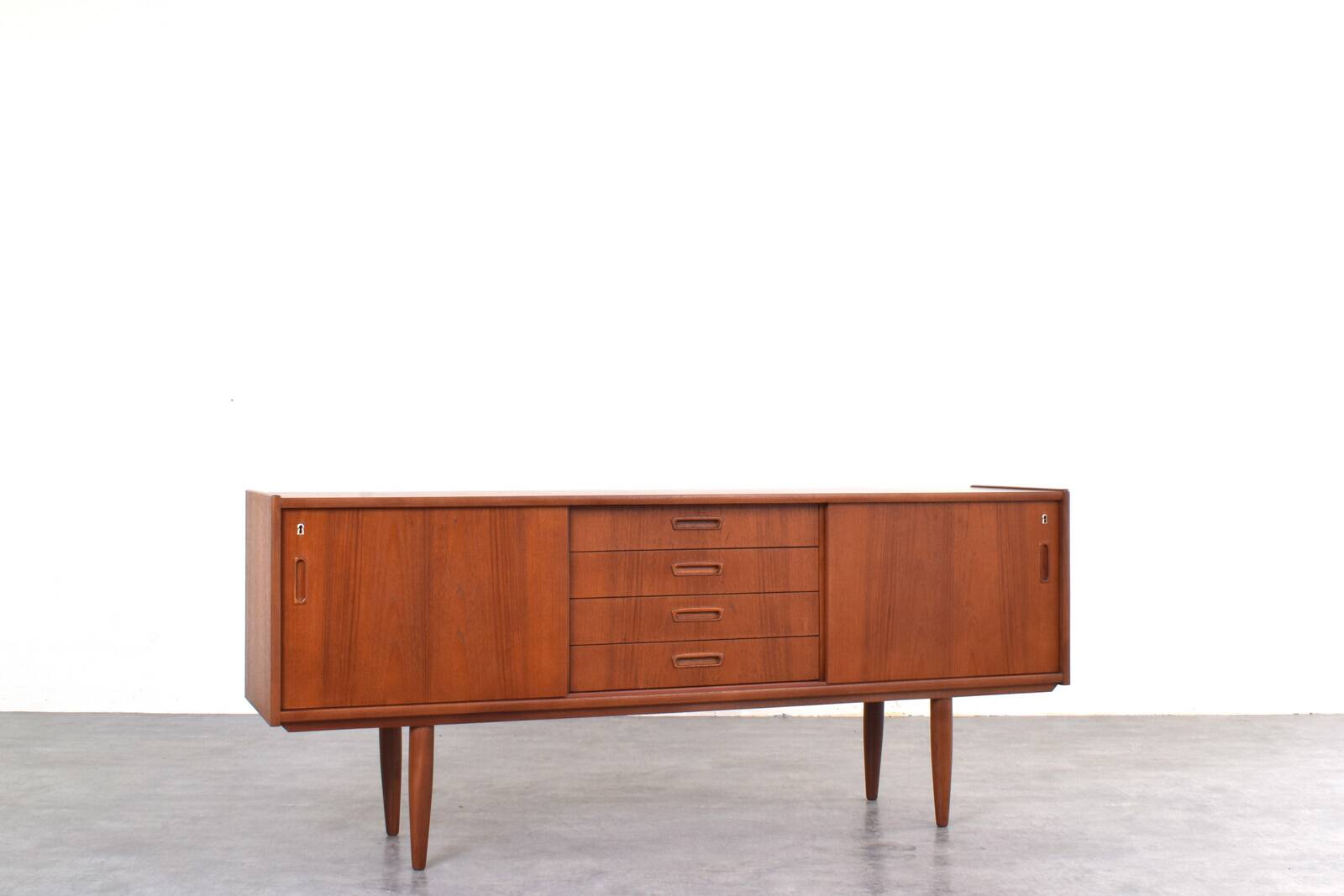 Mid-Century Danish Teak Sideboard, 1960s.
