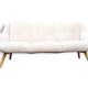 Sofa sofa 50s/60s original design vintage organic