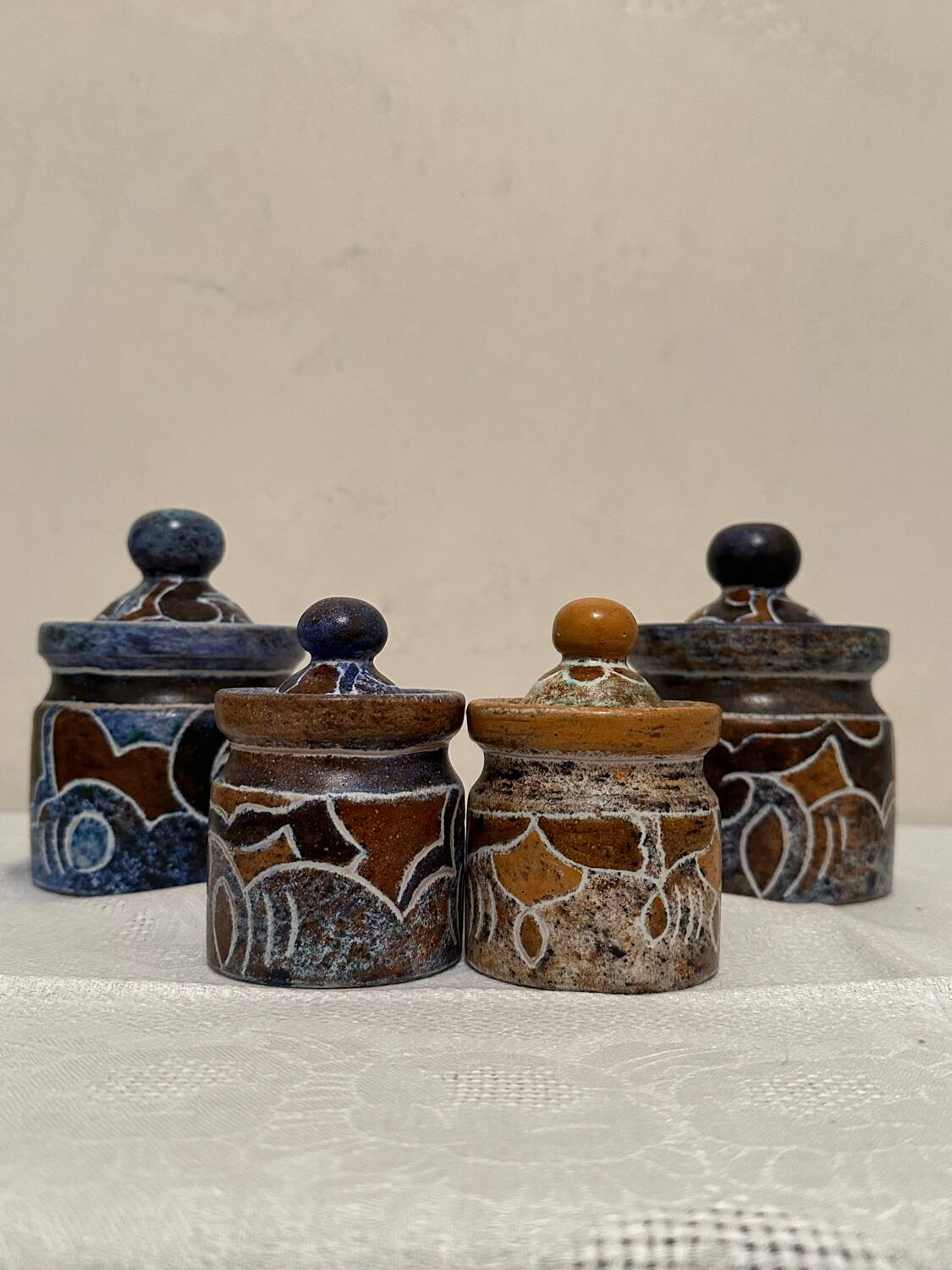 Ceramic pot by Bernard Buffat