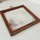 Miroir ancien carré XIXeme