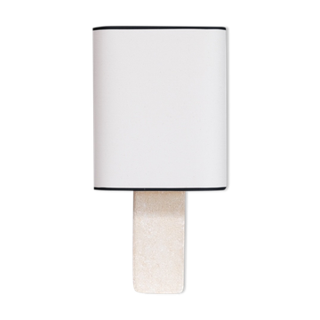 Sandstone mid-century belgium table lamp
