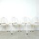 Postmodern tripod dining chairs, 1980s