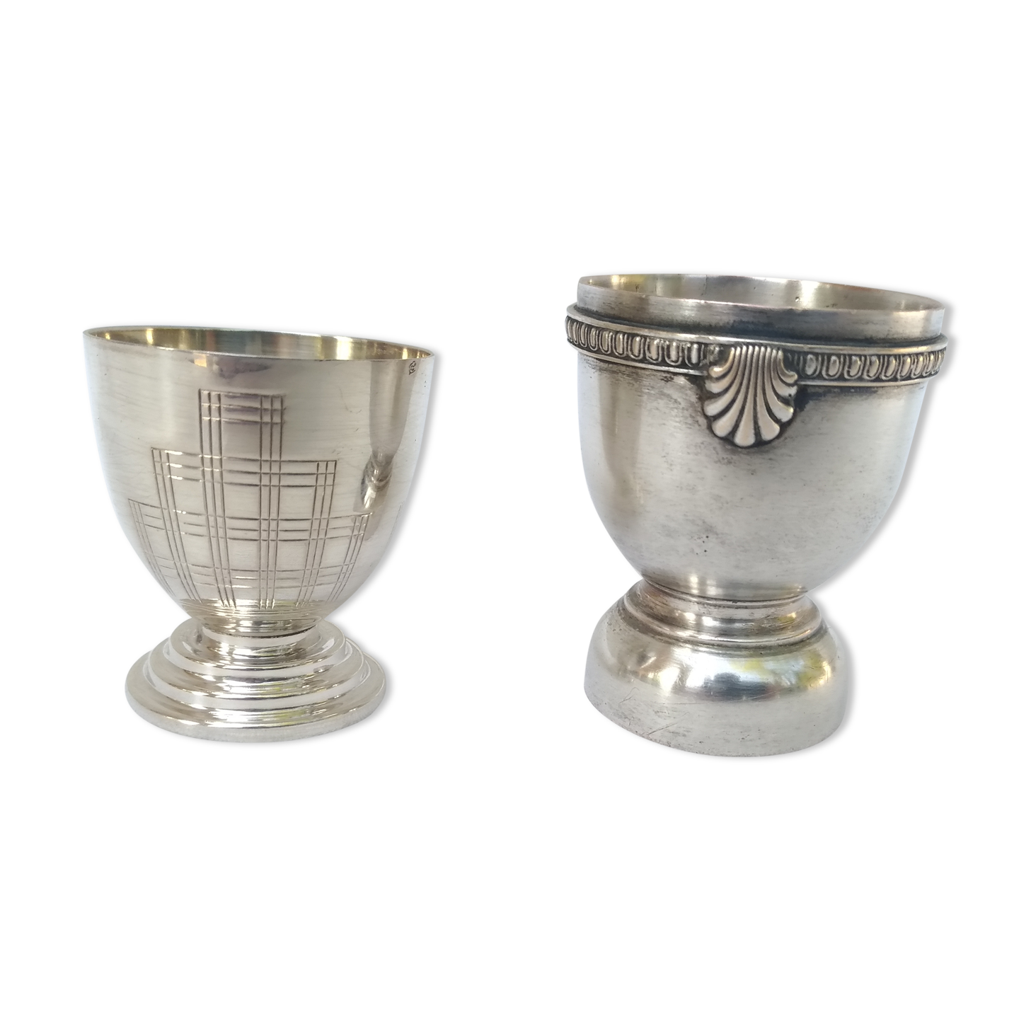 Silver metal cockroaches