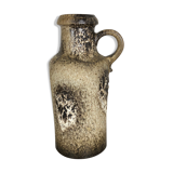 Large Multi-Color Vase Fat Lava "407-35" Vase by Scheurich, Germany, 1970s