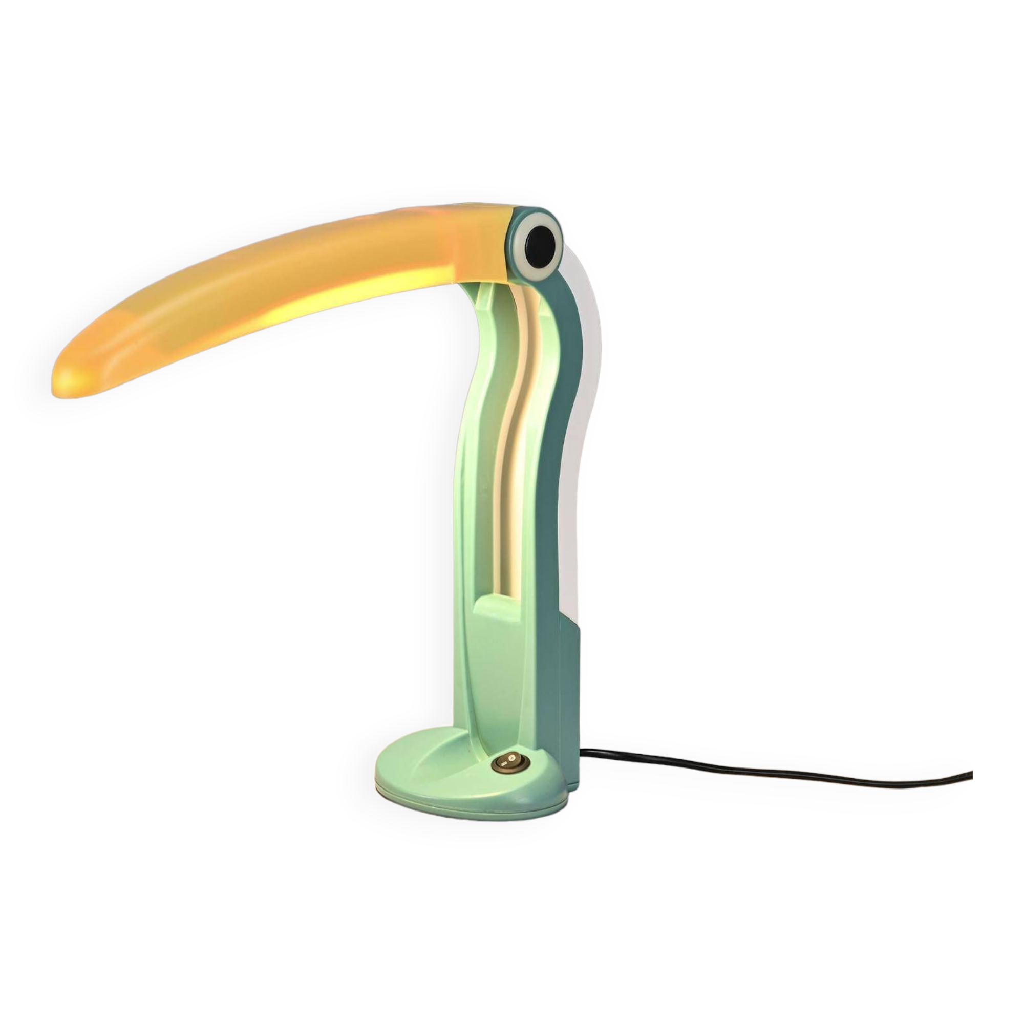 Vintage lamp Toucan, HT Huang, 1980
