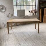 2m pine farm table