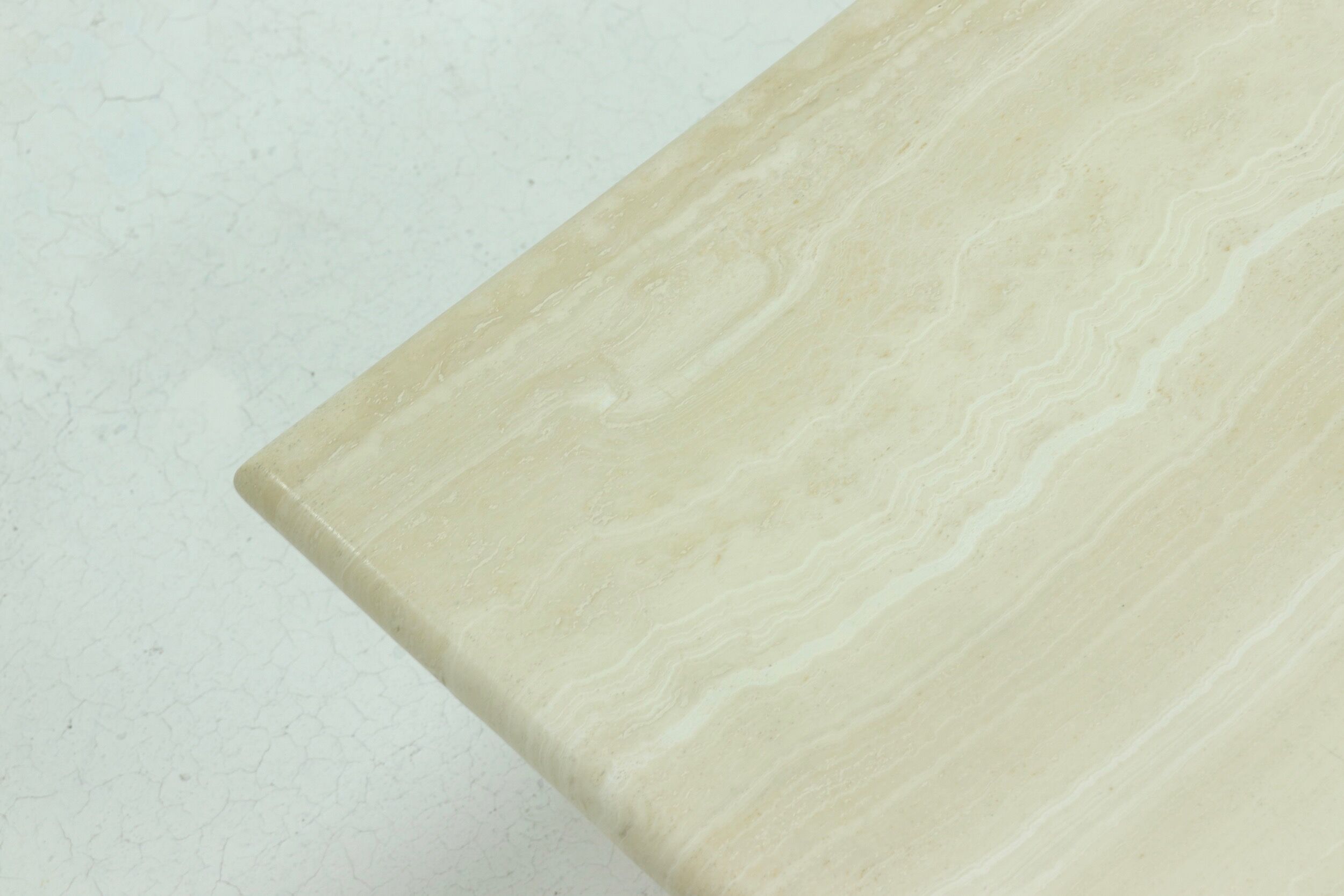 Italian modern travertine coffee table 1970