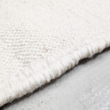 Kilim Berber Moroccan ecru with colorful patterns 307x193cm