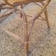 Fauteuil en rotin vintage
