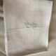 Lot de 4 serviettes monograme