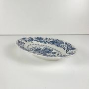 Small oval dish Ridgway model "Pagoda", Staffordshire, England, 1980.