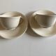 Pair of Villeroy Belgium porcelain breakfast sets 1960