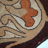 Carpet former American hooke made hand 76x130cm 1900