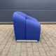 Artifort F598 Groovy armchair Pierre Paulin, Electric blue