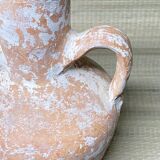 Terracotta amphora vase