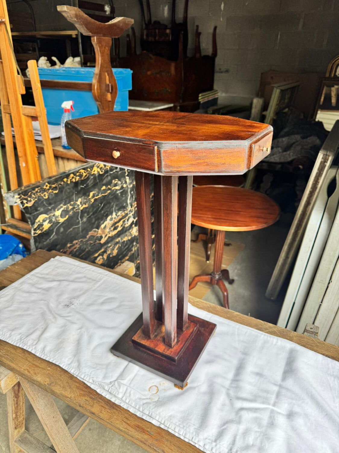 Smoking table / Art Deco side table, 1930s